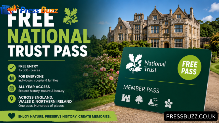 Free National Trust Pass